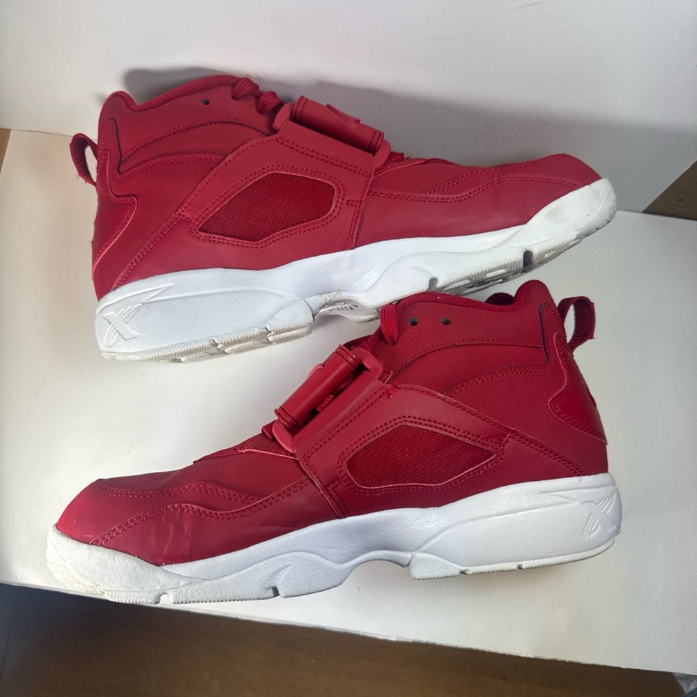 Nike Air Diamond Turf Men’s Size 11 Red High-Top Sneakers Deion Sanders - Picture 7 of 12
